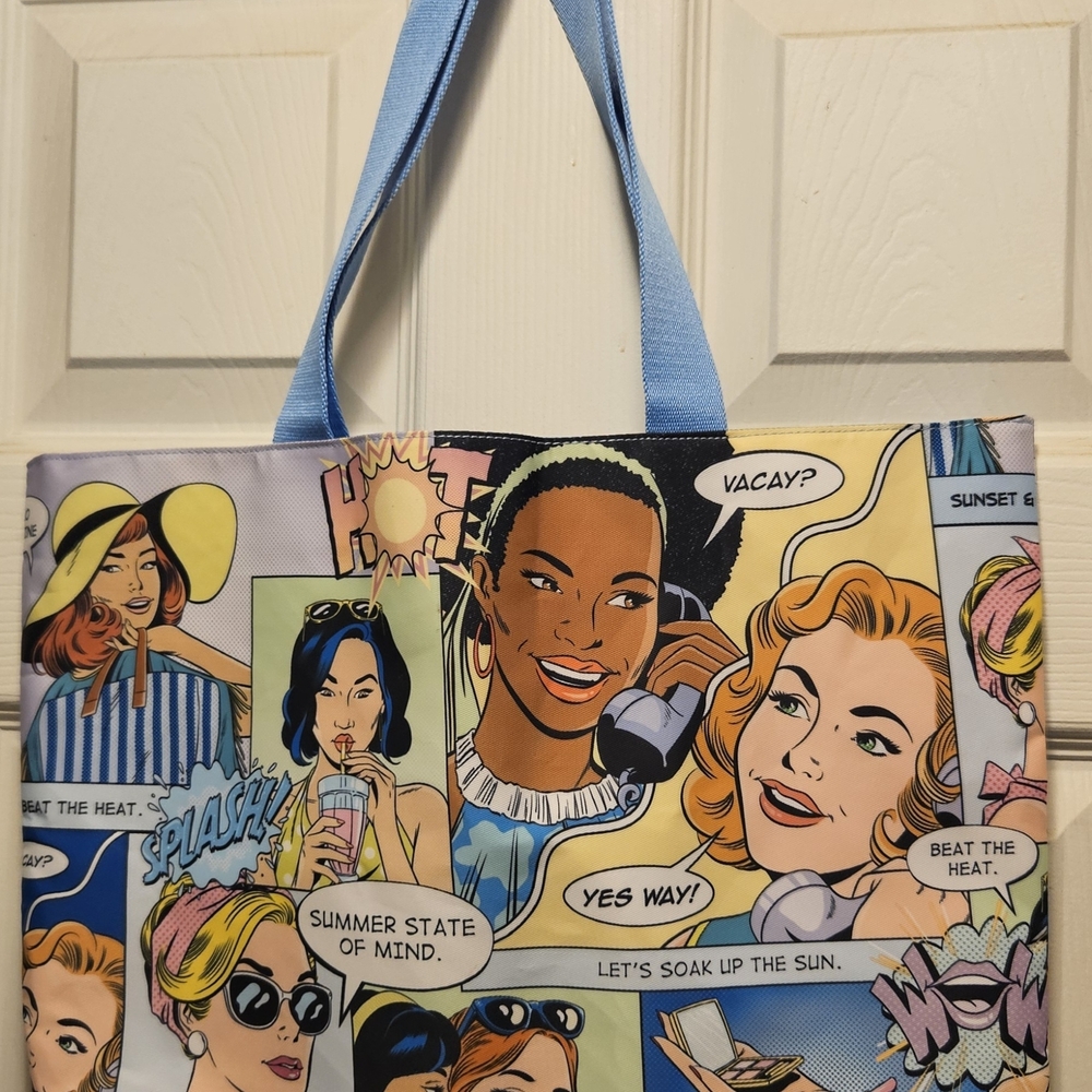 Estee Lauder Comic Art Tote Bag - Multicolor